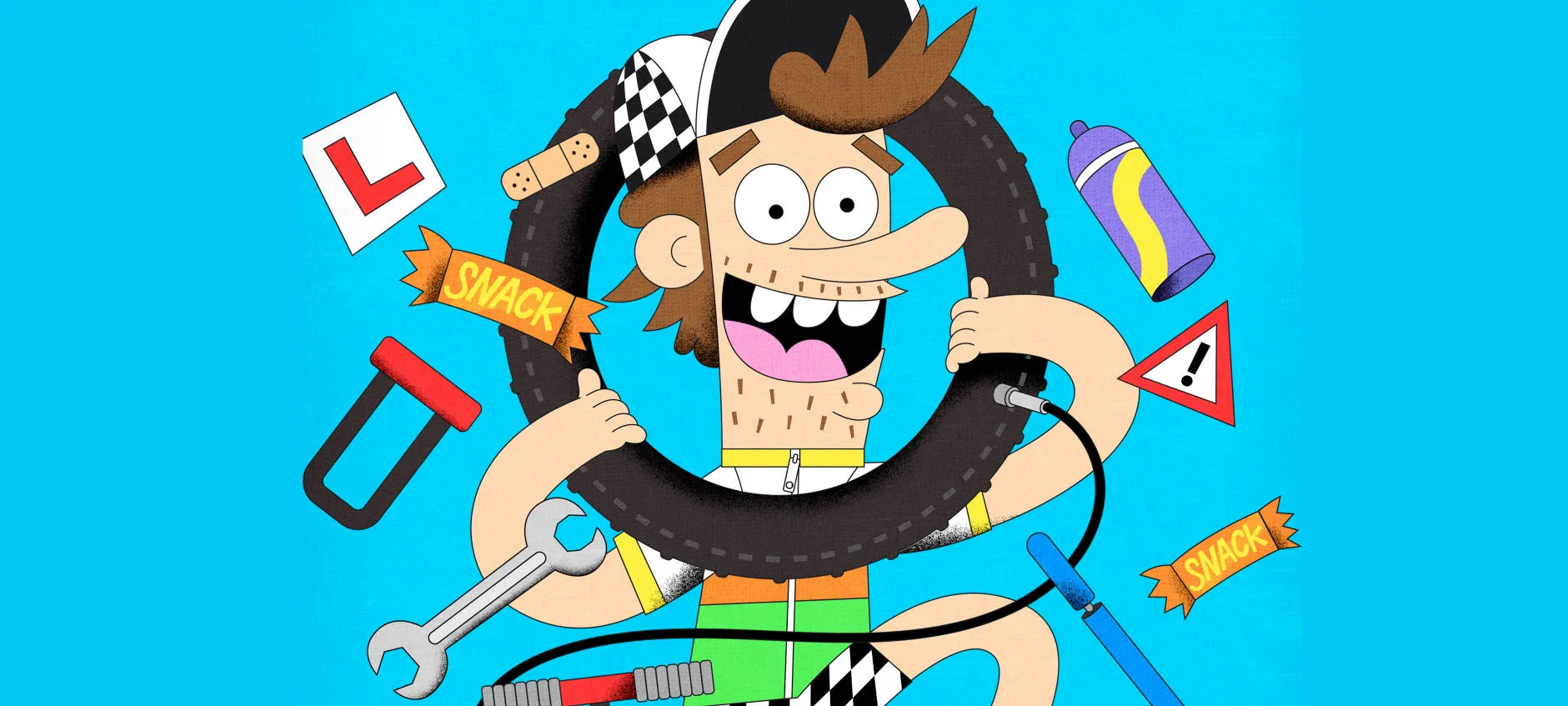 On Your Bike Baffo